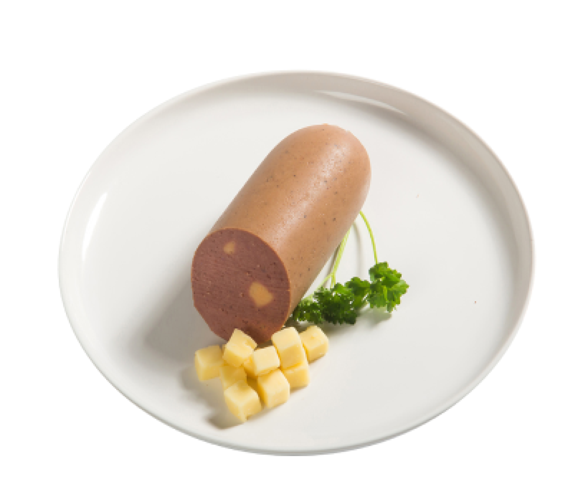 Sausage with cheese